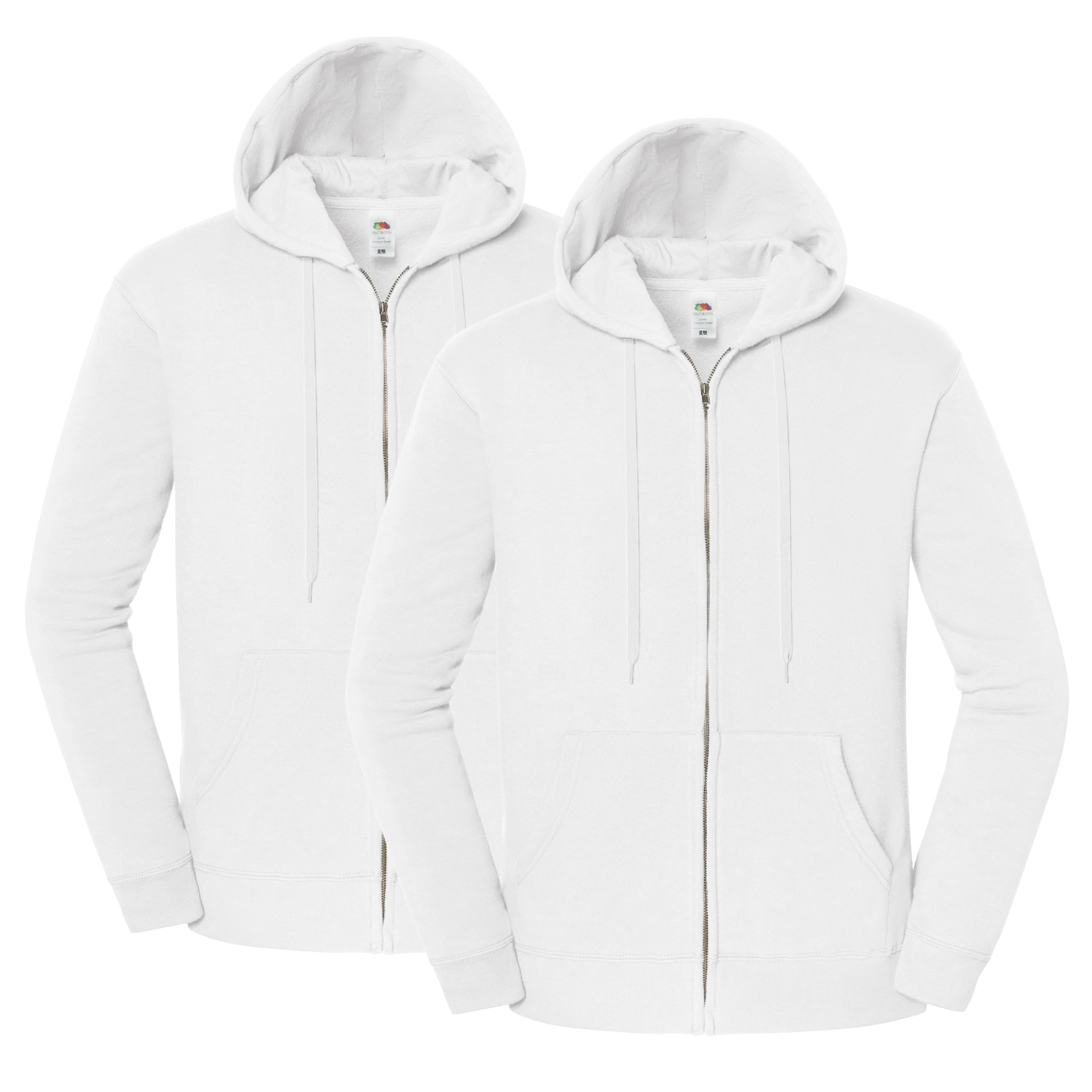 Fruit of the Loom Confezione da 2 felpe con cappuccio Iconic Premium