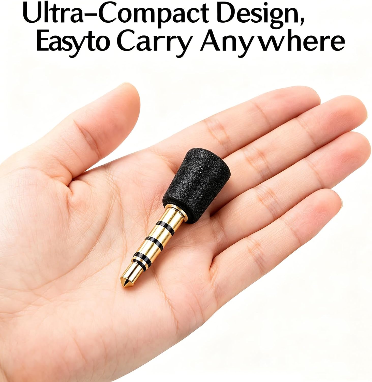 Mini Mic for Gaming, Tiny Microphone Compatible with PS5 PS4 Xbox Controllers, Phones, Laptops, Tablets and Cameras, 3.5mm Plug-in Omnidirectional Condenser Mic, 2 Pack image 4