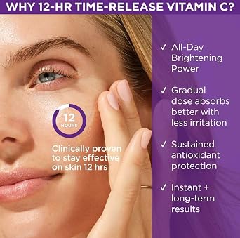 The Brightening Serum | Vitamin C Treatment for Brighter, Firmer Skin Targets Hyperpigmentation & Fades Post-Acne Marks, 30 ml / 1.0 fl. oz.