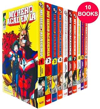 僕のヒーローアカデミア　英語版　1-10巻セット My Hero Academia Volume 1-10 Collection 10 Books Set by