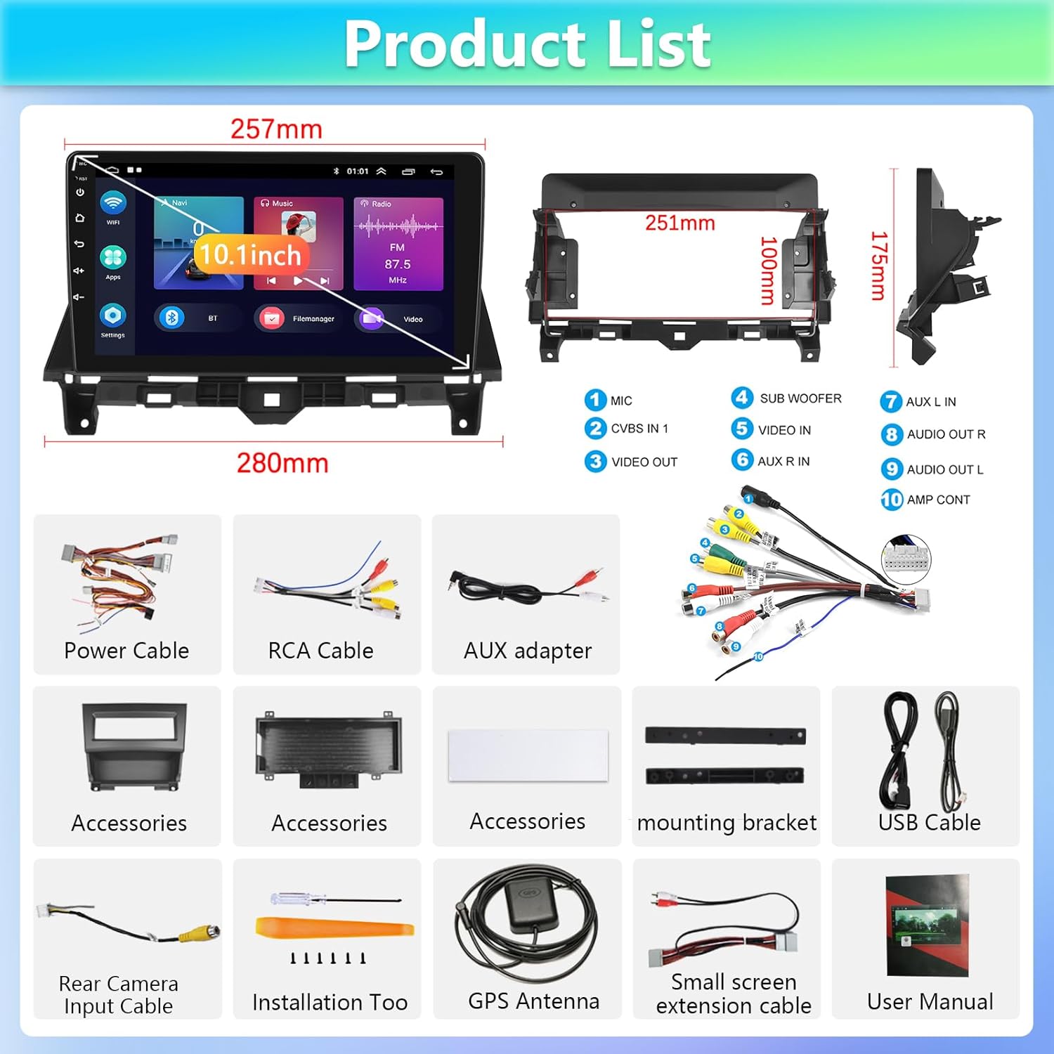 Backup Camera Display and Wiring
