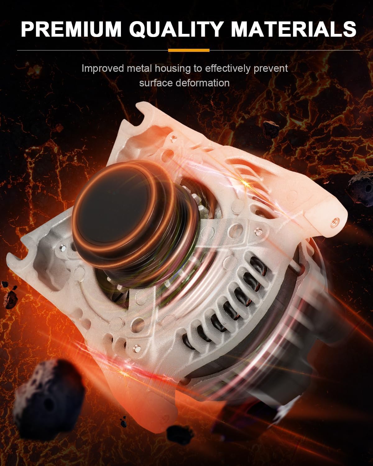 ROADFAR Alternator Compatible for for Ford for Mustang 4.6L 2009-2010, Replace 11526