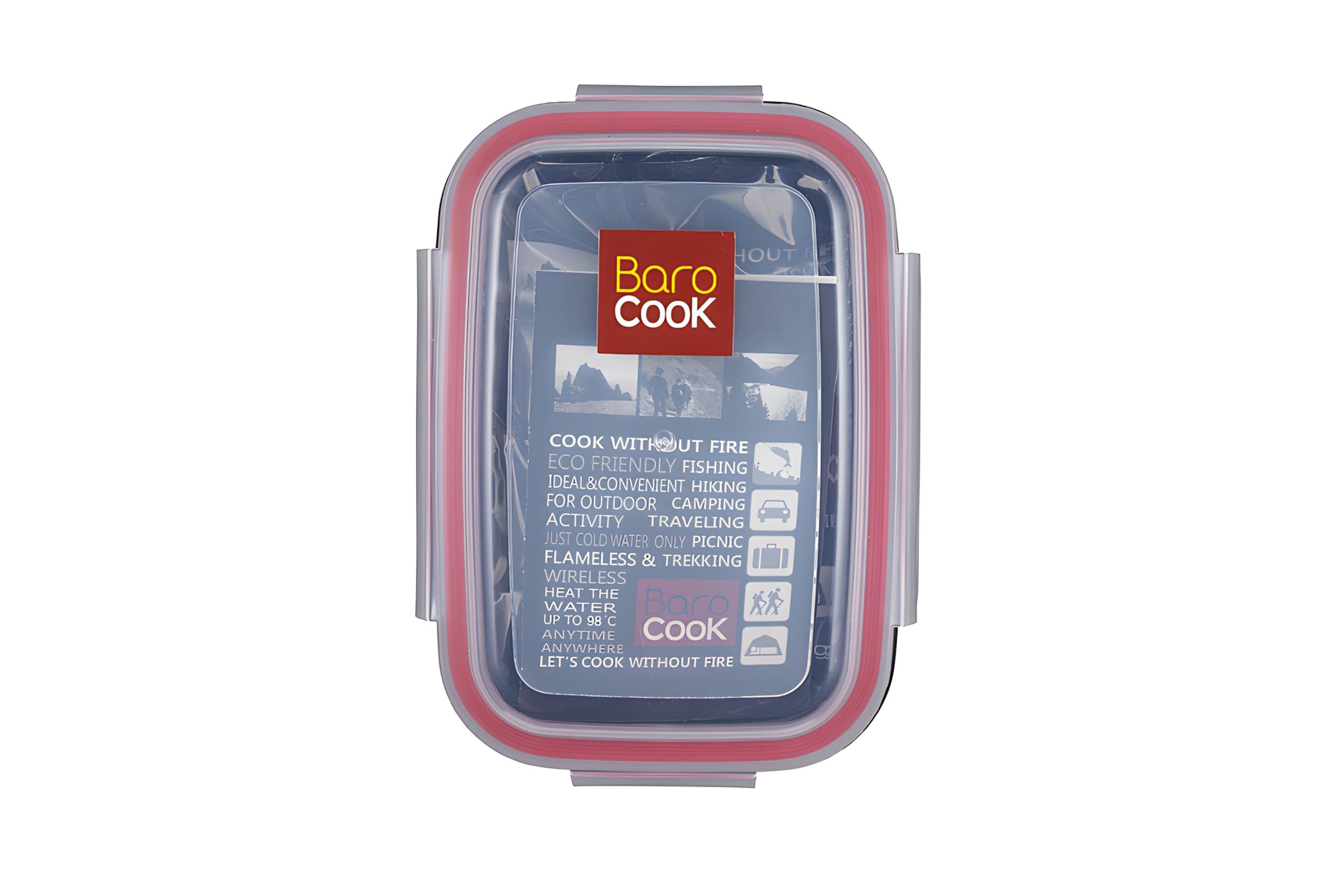 Amazon.co.jp: Barocook バロクック 発熱調理器 Mサイズ (850ml) 火を