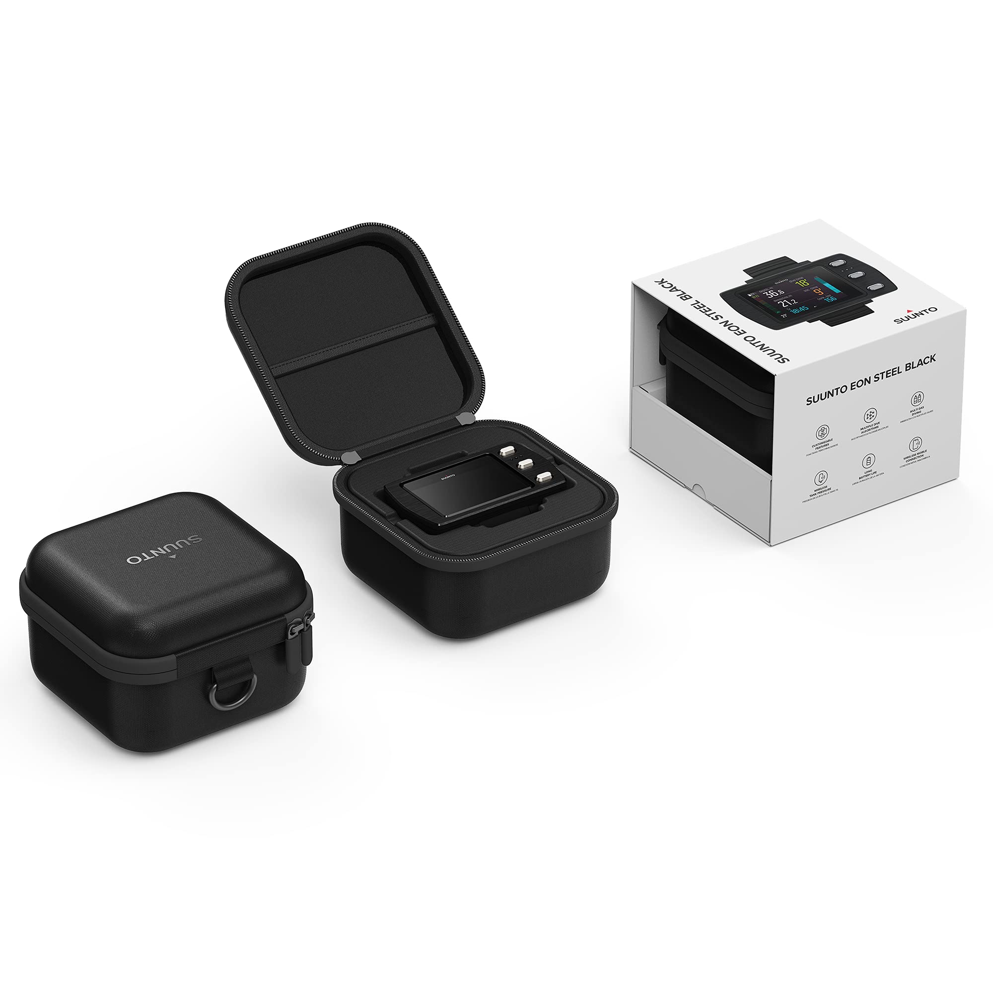 SUUNTO EON, Computer subacqueo Unisex-Adult, Black