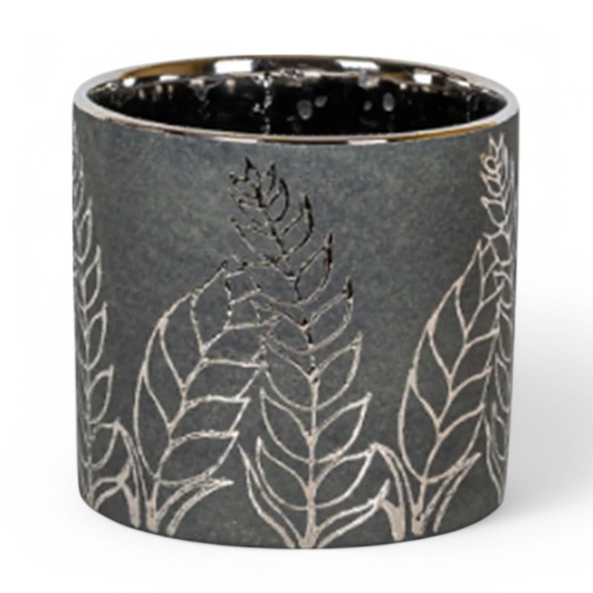 Sand & Gold Ceramic Pot - Home & Office Decor -9 Sand & Gold Ceramic Pot - Home & Office Decor -9