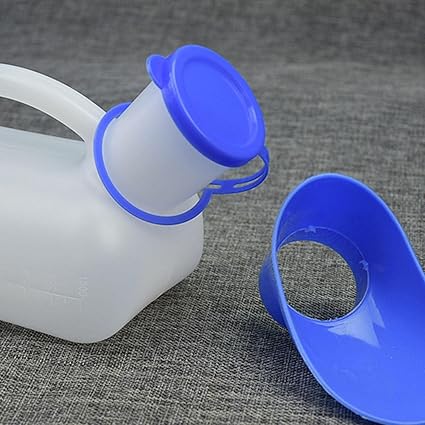 MUNSAR Portable Uni Potty Urinal for Car Bedpans Pee Bottle PVC Can for Car