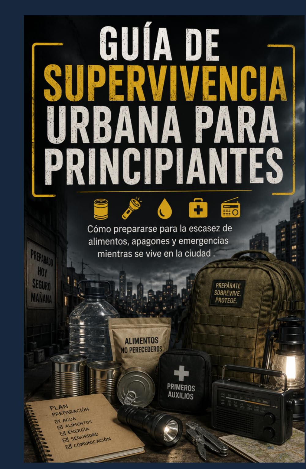 Guía de Supervivencia Urbana para Principiantes: Cómo prepararse para la escasez de alimentos, apagones y emergencias mientras se vive en la ciudad