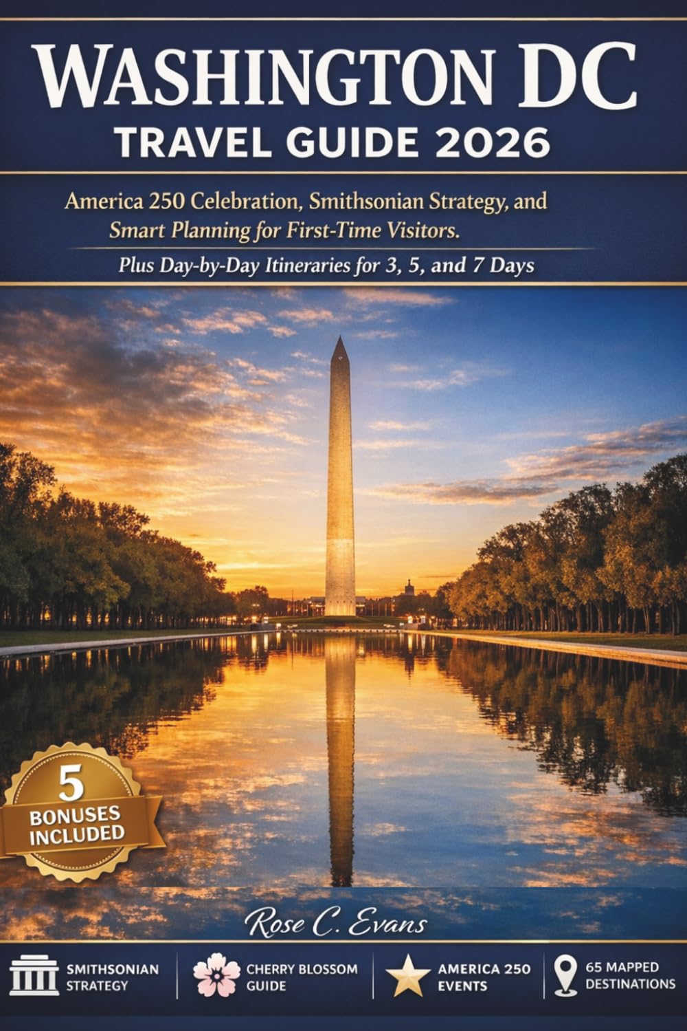 Washington DC Travel Guide 2026: America 250 Celebration, Smithsonian Strategy, and Smart Planning for First-Time Visitors Plus Day-by-Day Itineraries for 3, 5, and 7 Days
