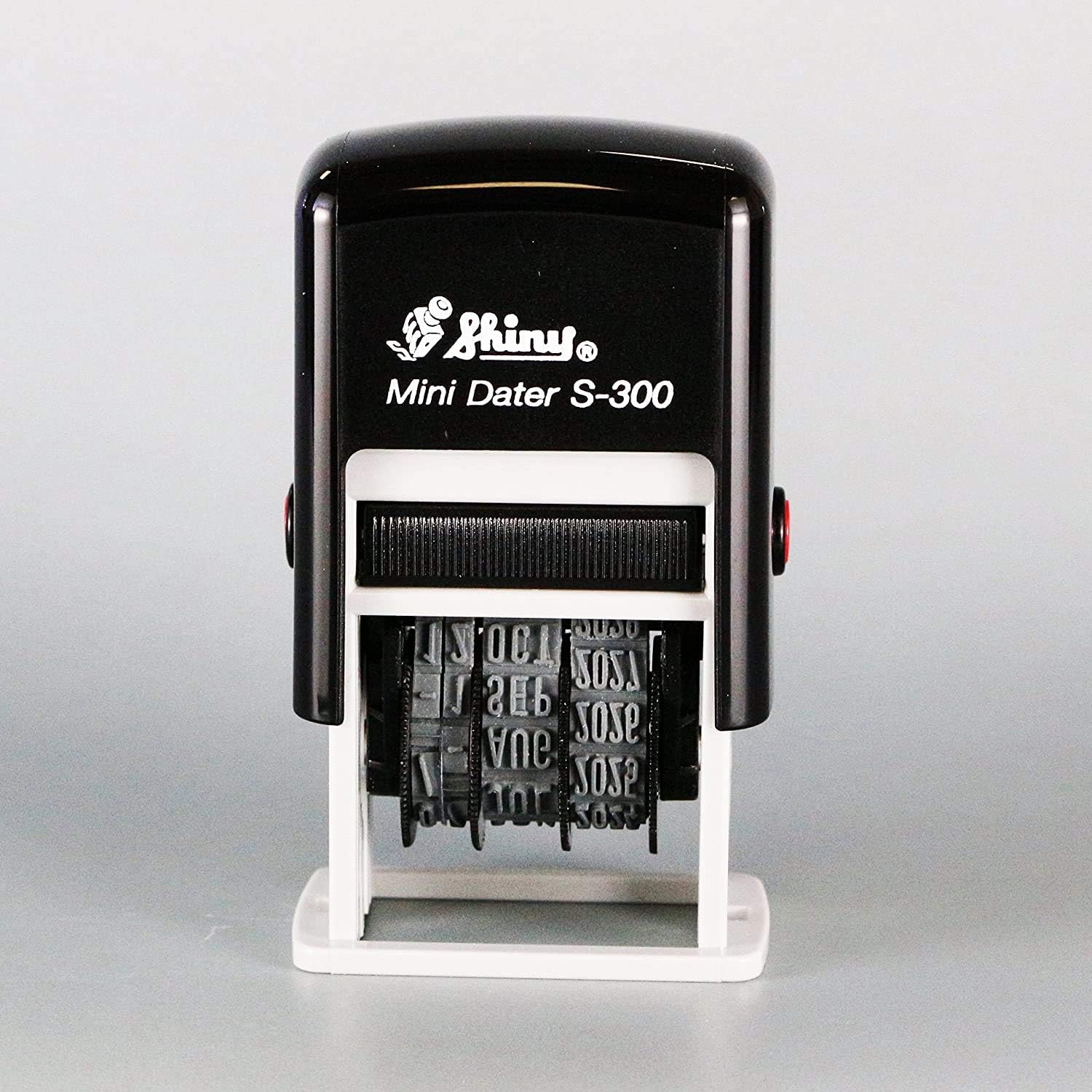 STANTEC S-300UK-AZ Mini Date Printer Mini Date Printer No. 5 x 4 Rungs, Genuine Imported Product, Acrylonitrile Butadiene Styrene (ABS), Black