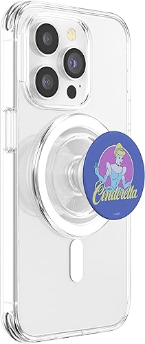 Miniatura 9 de Disney PopSockets con logotipo de retrato de Cenicienta PopGrip intercambiable