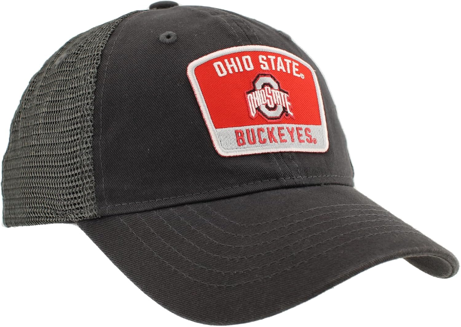 Ohio State Buckeyes NCAA Officially Licensed Hat University Patch Switchback Charcoal - Image 5