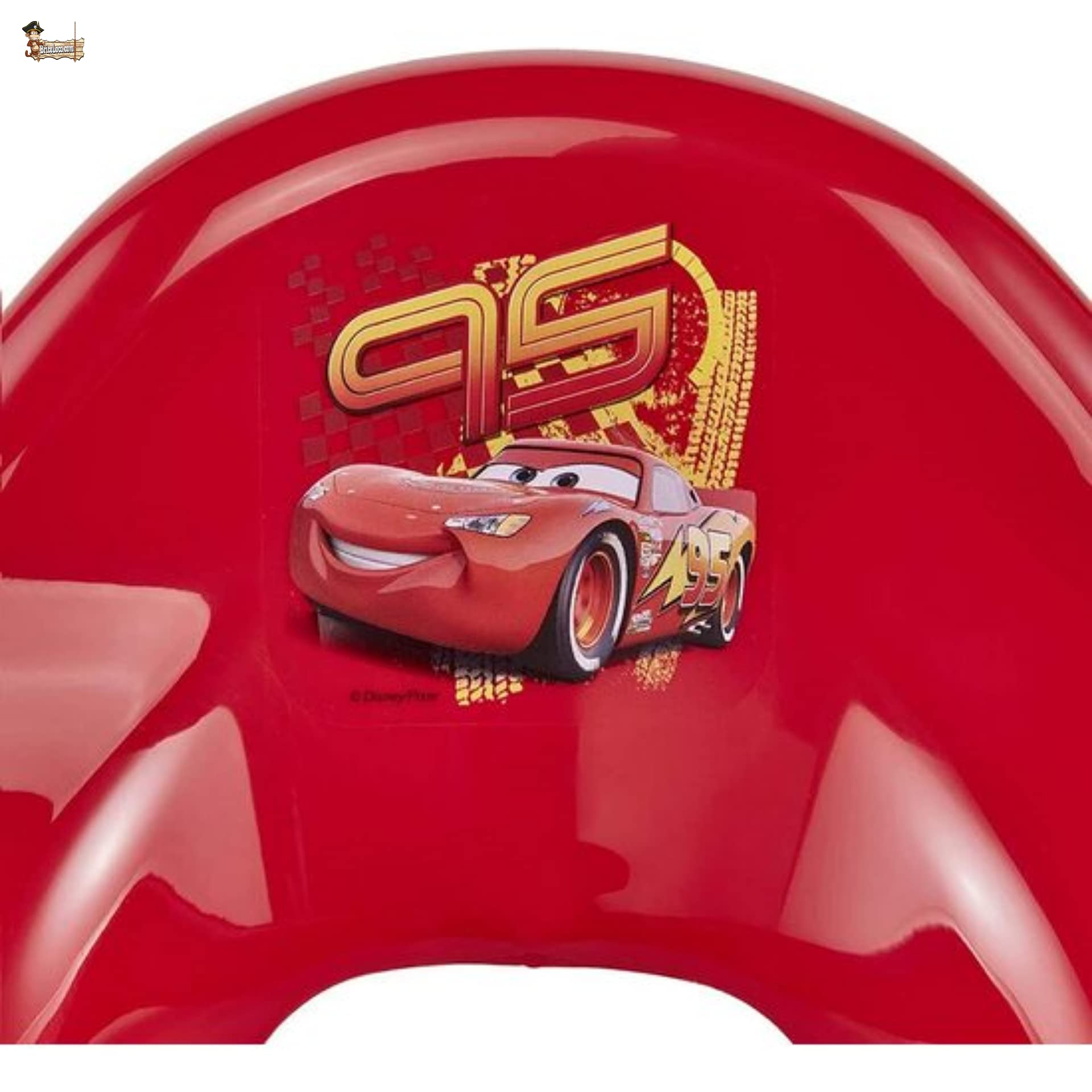 BricoLoco. Reductor original inodoro WC infantil de Cars de Disney, para niños y bebes de 18 a 4 años. ES ANTIDESLIZANTE. (2 uds)