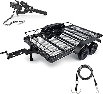 Amazon | AMK RCトレーラー、1/10スケールトレーラー、メタル1/10 RC