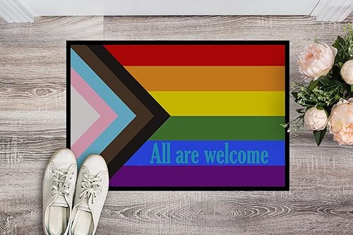 Miniatura 2 de Caroline's Treasures CK7990JMAT - Felpudo de 24 x 36 pulgadas para puerta delantera, para interiores y exteriores, antideslizante, lavable, de pelo