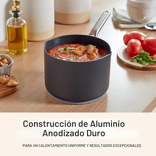 Miniatura 5 de Calphalon Juego de utensilios de cocina antiadherentes anodizados duros de 6 piezas