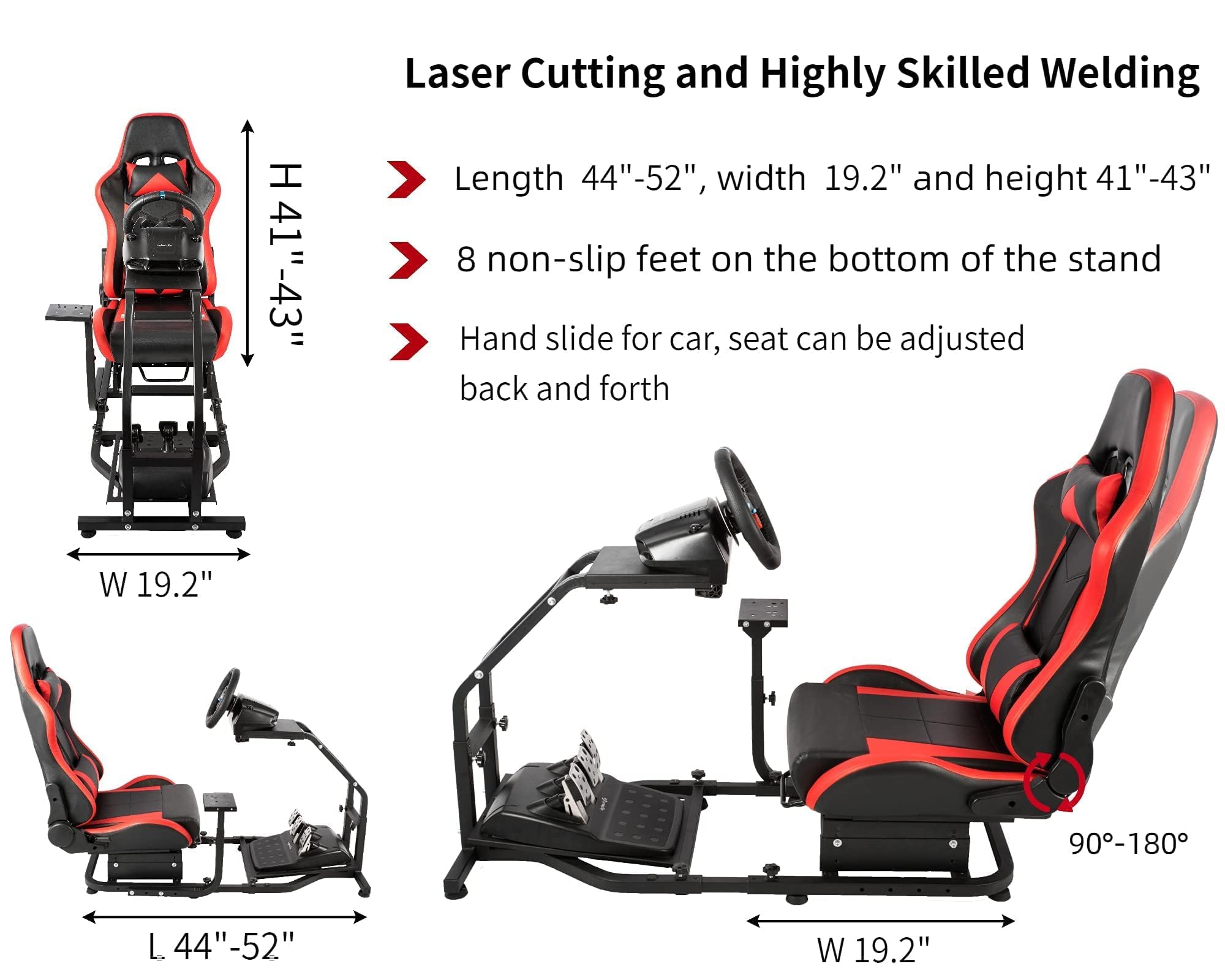 Marada Sim Rig Sim Rig Marada Flight Simulation Cockpit With Racing Seat Fit Logitech ...