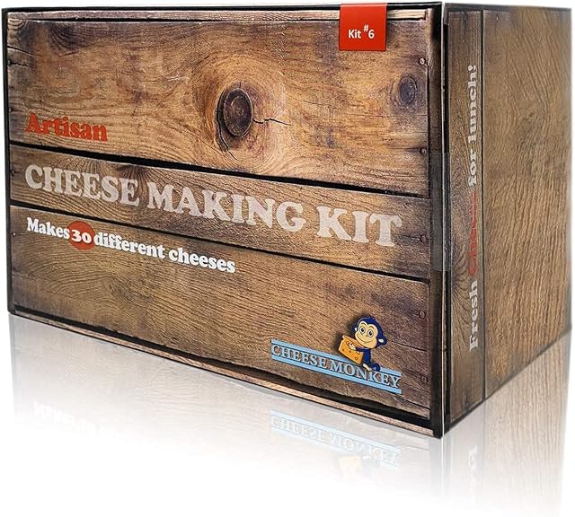 Cheese Making Kit - make more than 25 different Artisan Cheeses