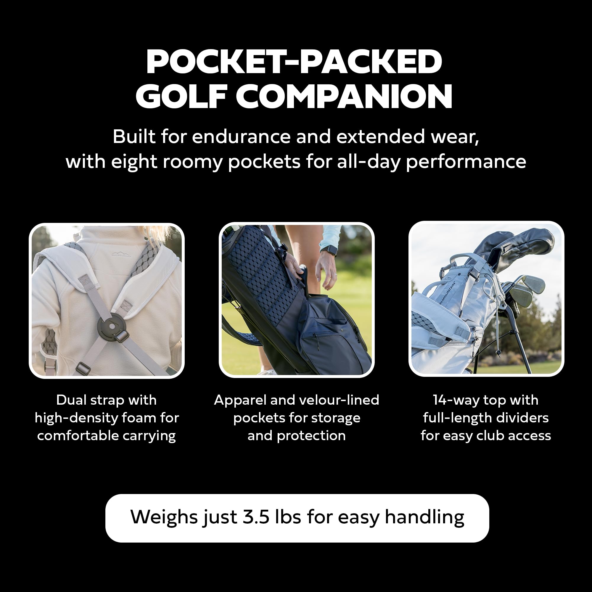 Amazon.com : Sun Mountain 2025 Women's 3.5 14-Way Golf Stand