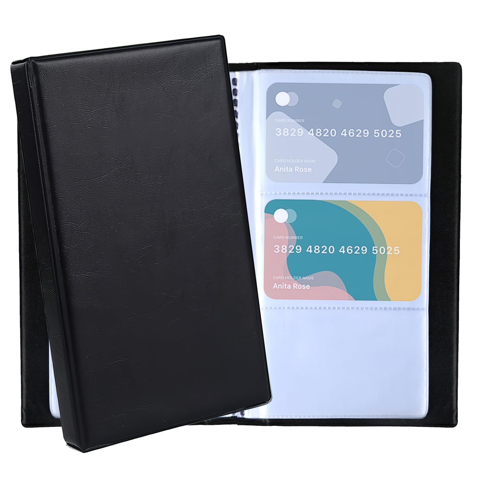 3 Pcs Porte Cartes De Visite Pour 40 Cartes, Rangement Carte