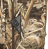 Vista 3 de Drake Chaleco marrón resistente al viento, grande