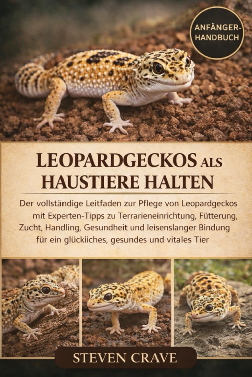 LEOPARDGECKOS ALS HAUSTIERE HALTEN: Der vollständige Leitfaden zur Pflege von Leopardgeckos mit Experten-Tipps zu Terrarieneinrichtung, Fütterung, ... ein glückliches, gesundes und vitales Tier