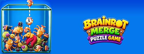Brainrot Merge Puzzle Game: Drop & Match Challenge – vue 8