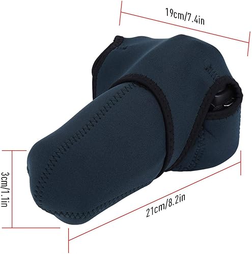 Miniatura 3 de Niiyen Bolsa de revestimiento para cámara, bolsa grande impermeable para cámara SLR, funda de protección suave impermeable para cámara SLR DSLR