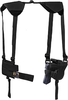 Concealed Carry Shoulder Holster Vertical Shoulder Holster Adjustable for Most Handguns or Pistol