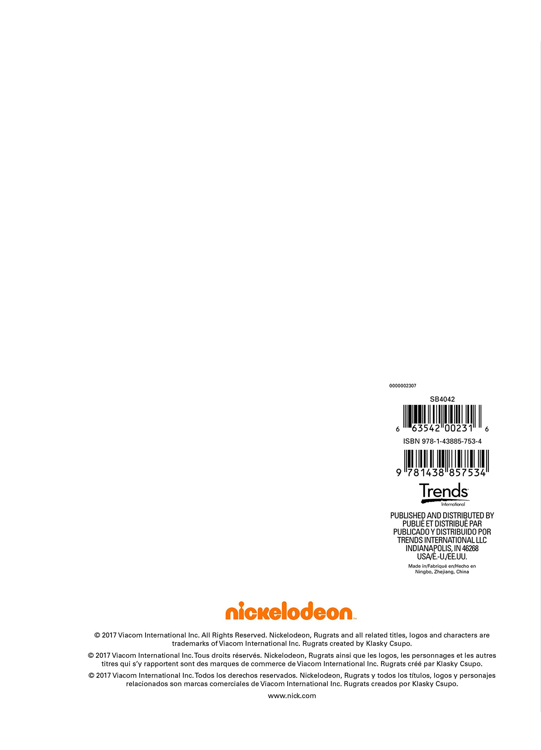 Trends Journals Rugrats Angelica Hard Cover Journal