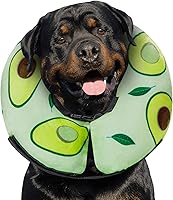 Vista 103 de MIDOG Inflatable Dog Cone Alternative for After Surgery - Soft Protective Donut Collar Prevents Licking, Comfortable Recovery E-Collar Alternative