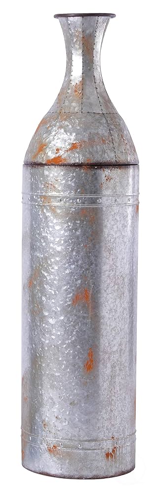 金属製花瓶 Amazon.co.jp: Vintiquewise 素朴なファームハウススタイル 亜鉛