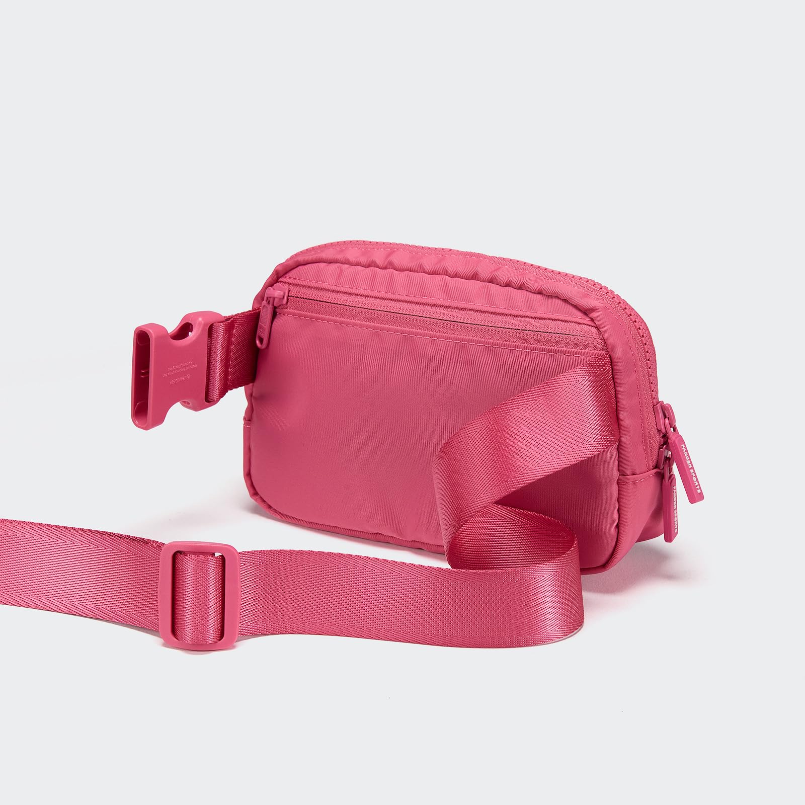 Pander Nylon Fanny Pack for Women, Two-Way Zipper Crossbody Bag view 4