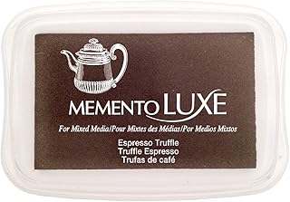 Tsukineko Memento Luxe Mixed Media Inkpad, Espresso Truffle