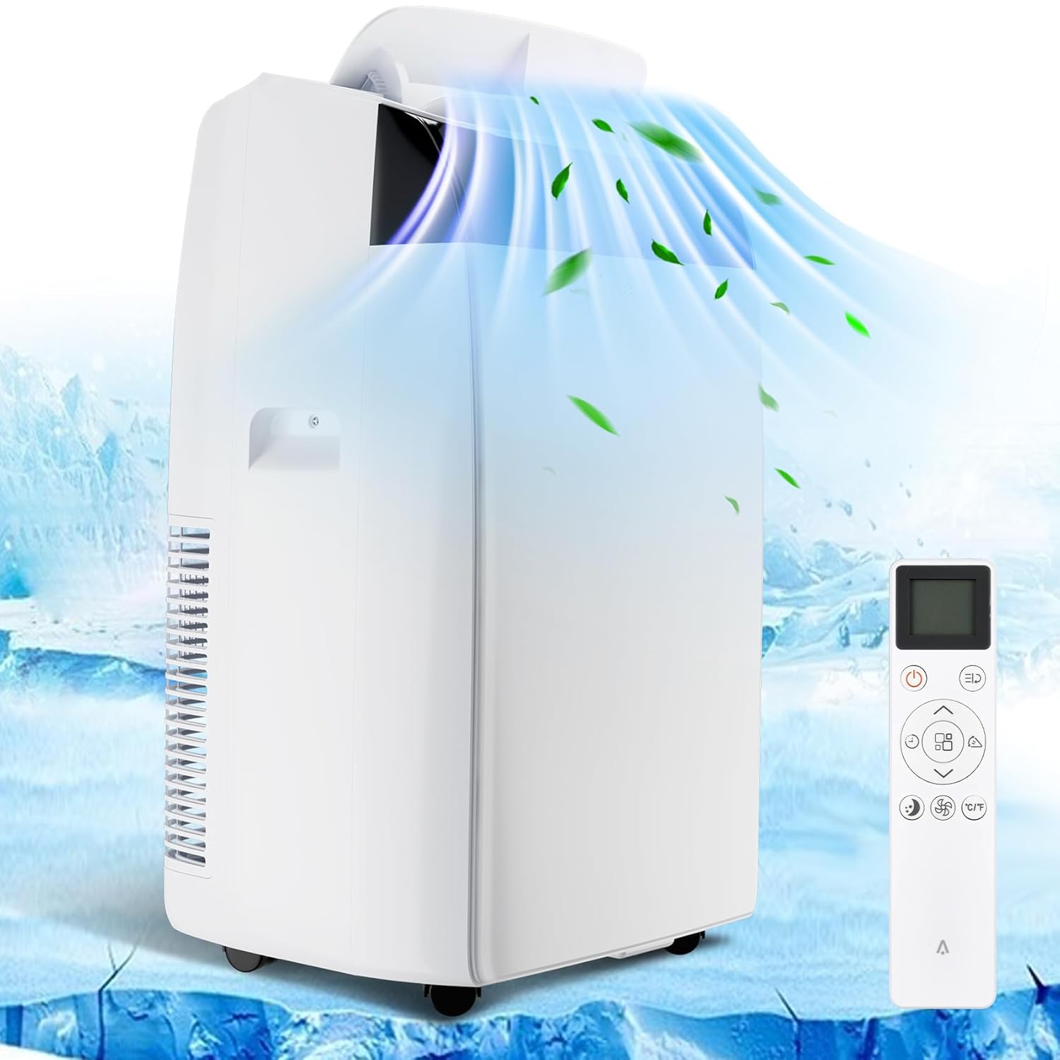 12000 Btu Portable Air Conditioner portable Ac Unit Built-in Fan cool Dehumidification Function indoors Air Conditioner Fast Cooling
