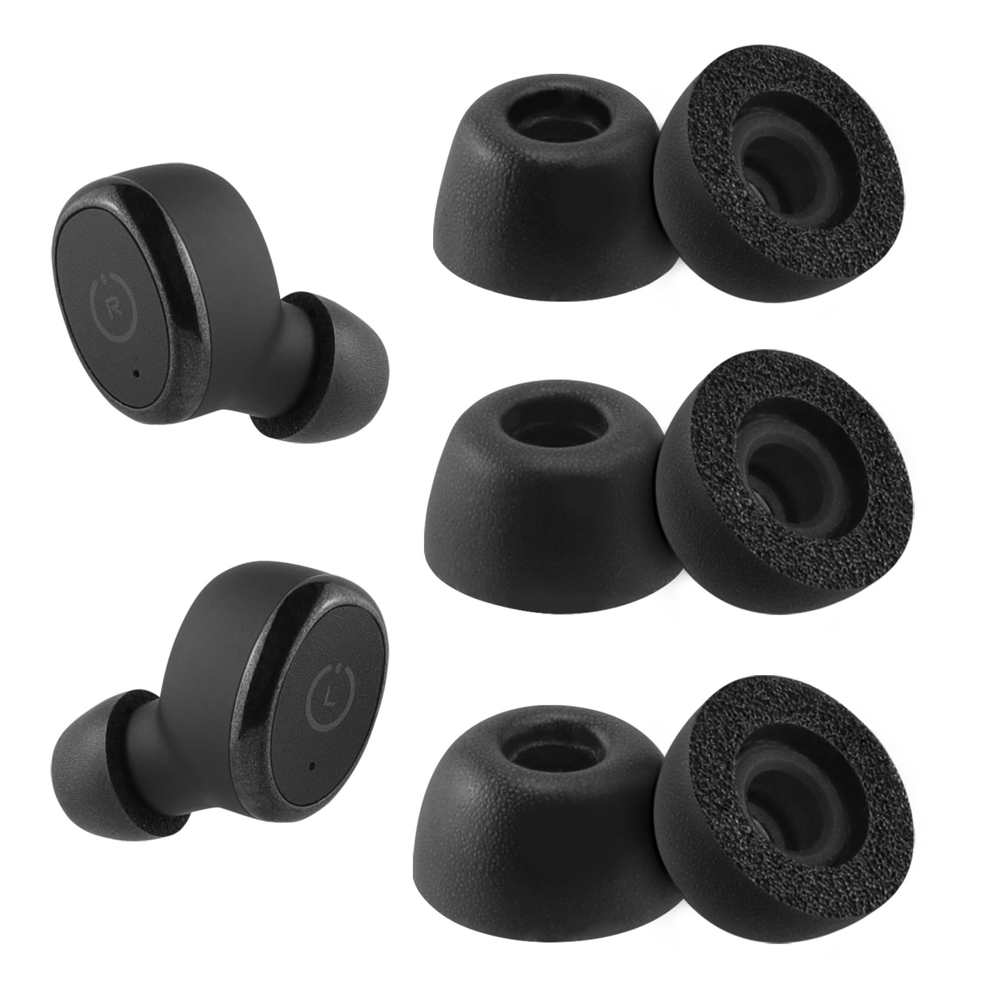 Amazon.com: NANLANFAN Replacement Foam Ear Tips for TOZO T12 / T10