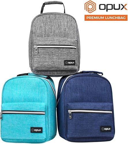 Miniatura 9 de opux Lonchera para niñas, niños y niños, bolsa de almuerzo aislada a prueba de fugas, loncheras reutilizables para adolescentes, para la escuela,
