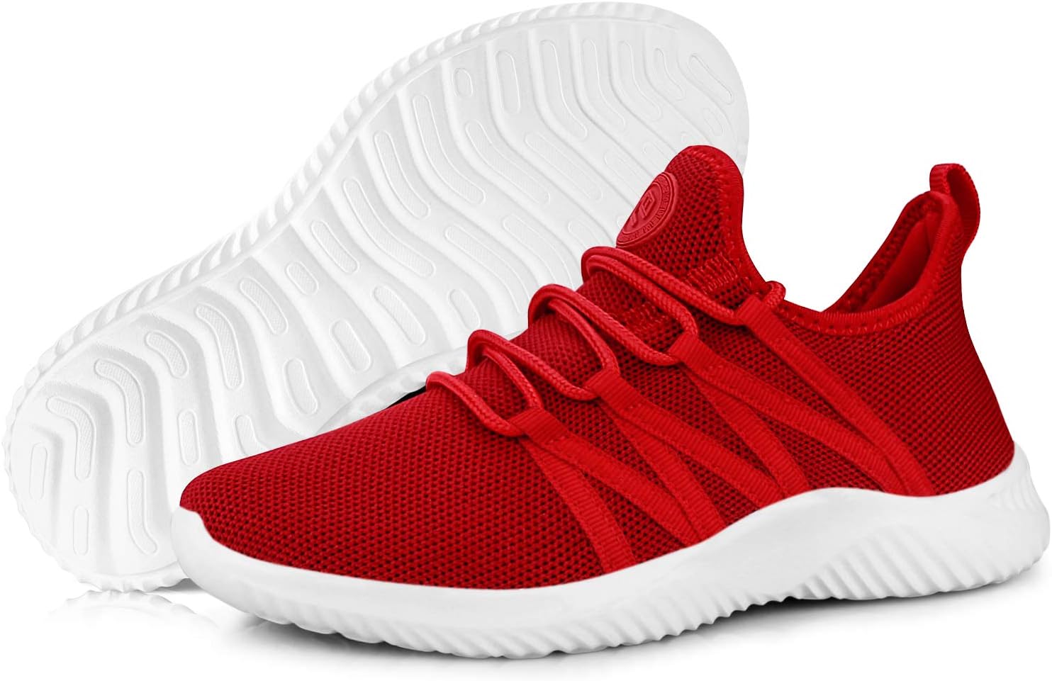 Feethit Womens Slip On Running Shoes Non Slip Walking Shoes Lightweight Gym Workout Shoes Breathable Fashion Sneakers - Image 5