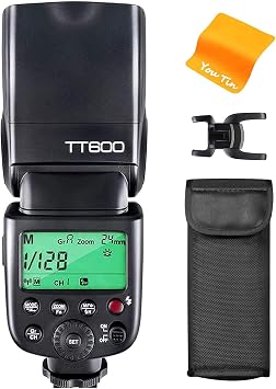 GODOX TT600 2.4G Wireless Camera Flash, Master/Slave GN60 Manual Flash