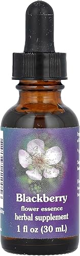 Flower Essence Services Fes Quintessentials - Suplemento cuentagotas de mora, 1 onza