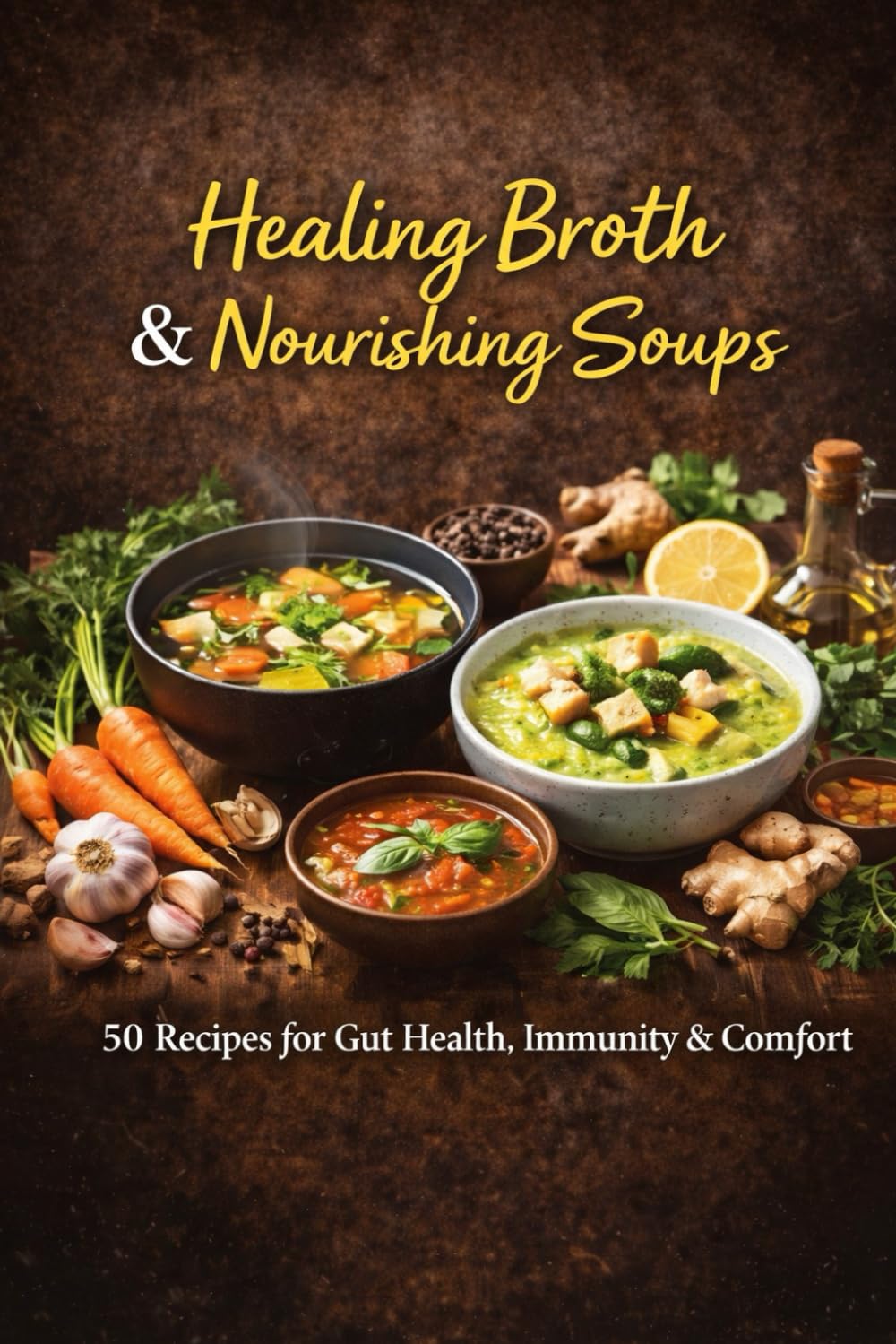 Healing Broths & Nourishing Soups: 50 Recipes for Gut Health, Immunity & Comfort