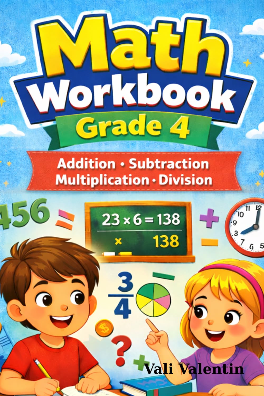 Math Workbook Grade 4