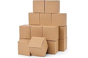 VGOODALL 50PCS Mini Cardboard Ornament Boxes
