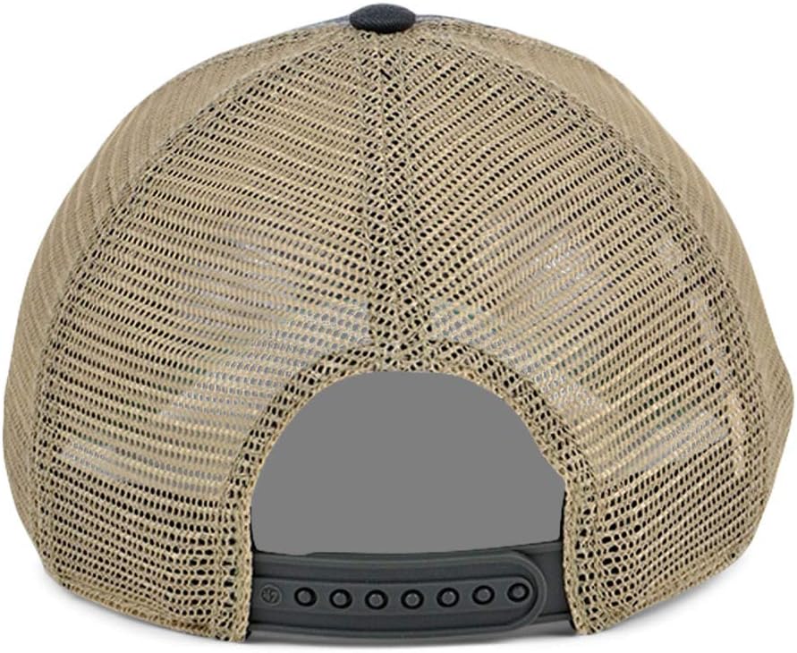 '47 Blank Trawler Clean Up Adjustable Charcoal Snapback Cap