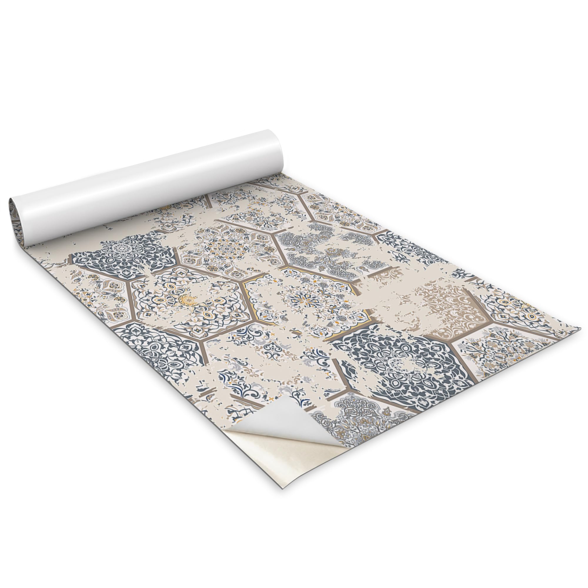 Vinilo para armarios y puertas que cubre imperfecciones papel adhesivo mate de 100x50 cm vintage