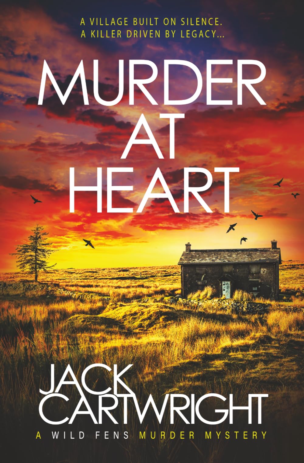 Murder At Heart: A British Murder Mystery (The Wild Fens Murder Mystery Series)