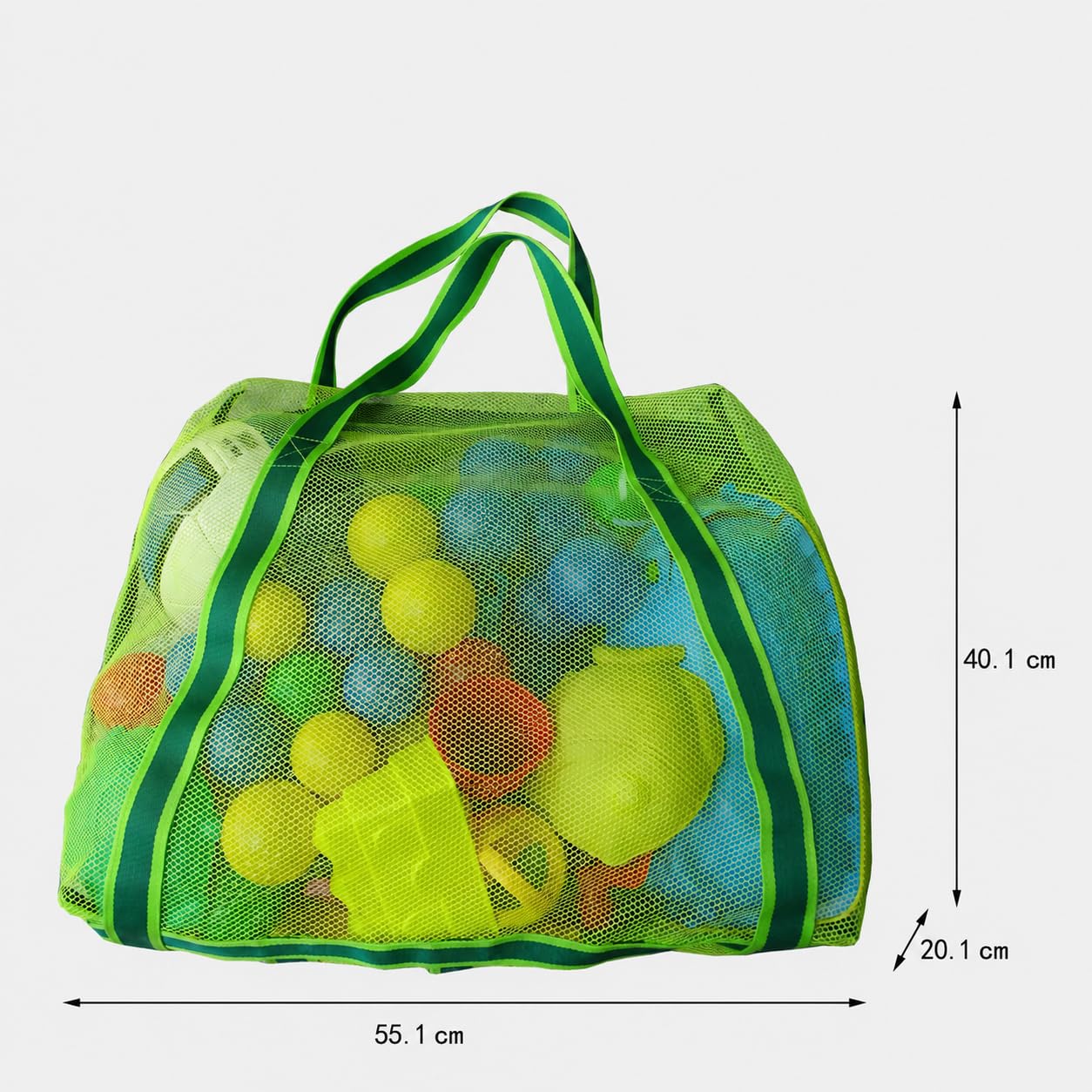 Leberna Faltbare Leichtem Mesh Badetasche
