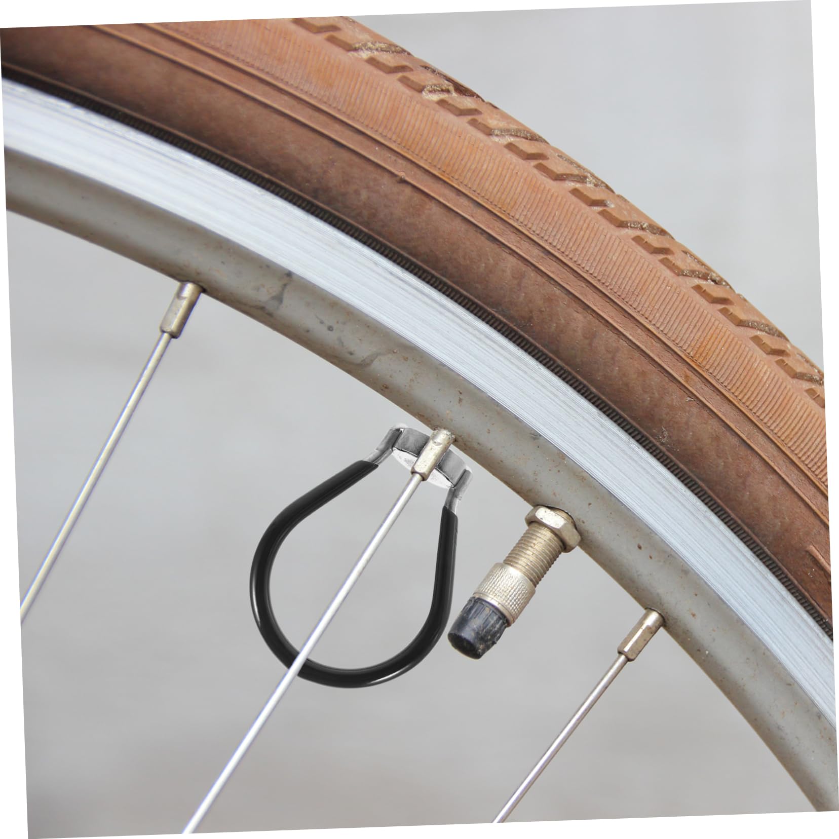 POPETPOP 4pcs Bike Wheel Wrench Tool Installation Repair Tool for Caps User-Friendly Design for Easy Use Enhanced Stability for Secure Connection for Beginners and Experienced Users