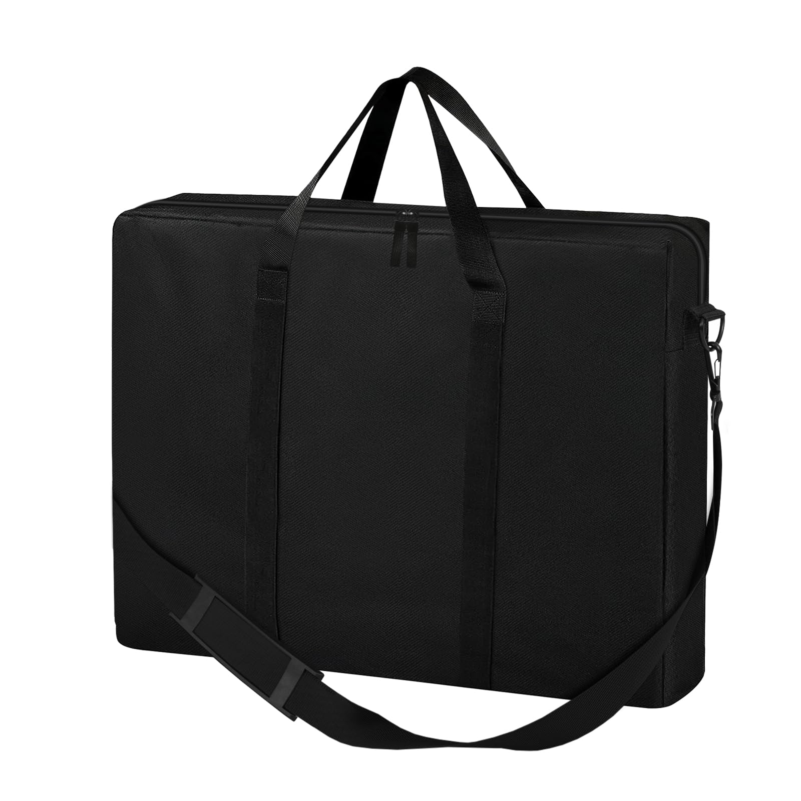 SIRUITON Folding Table Storage Bag, Portable 600D WaterProof Carry Bag for Folding Picnic/Camp Tables with Reinforcing Plate & Shoulder Strap, 36" D x 30" W x4.7 H Fits 6FT Folding Tables(Bag Only)