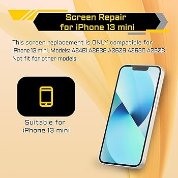 Amazon.com: DGSCSMY [OLED] Screen Replacement for iPhone 13 Mini