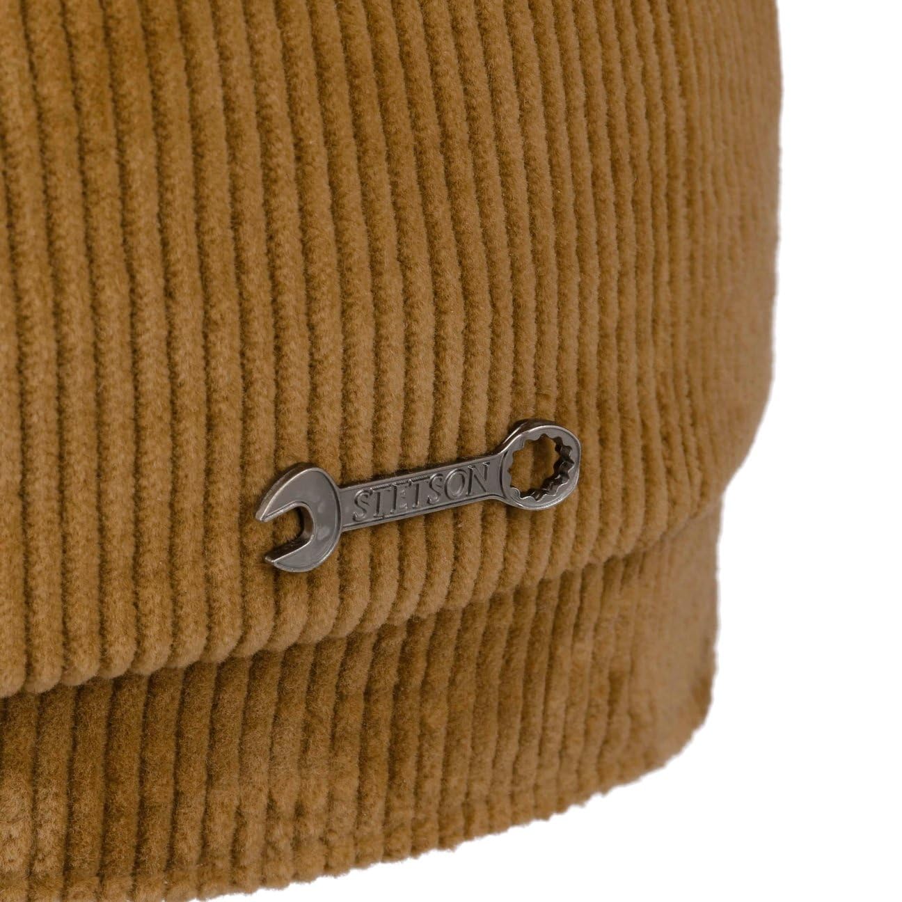 Stetson Carson Cord Flatcap Made in EU Herren Winter